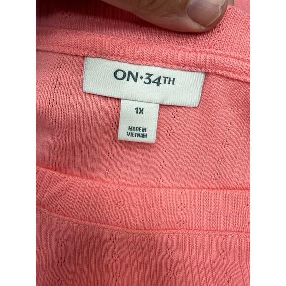 Macy’s Women’s Shirt Long Sleeve Size 1X NEW # H767 - Picture 7 of 8